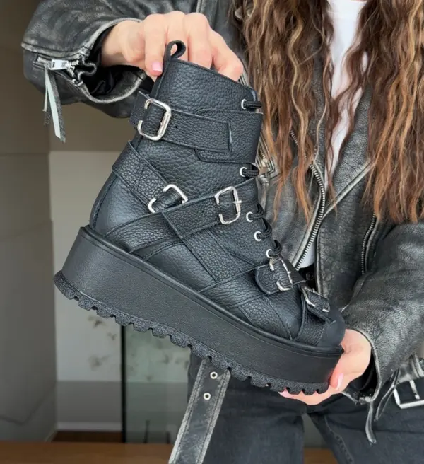 Wow Shoes Боти Becca Черни