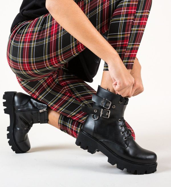 Exist Shoes Боти Bonnie Черни