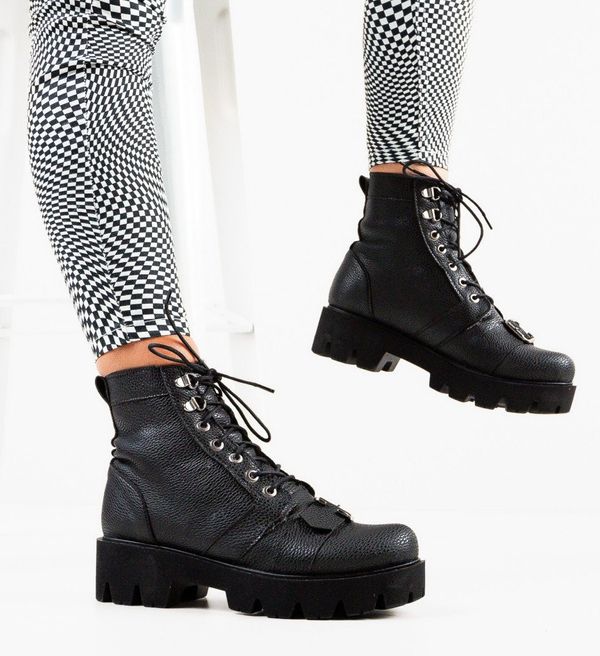 Exist Shoes Боти Boris Черни