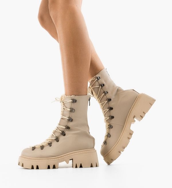 Exist Shoes Боти Bristoty Бежов