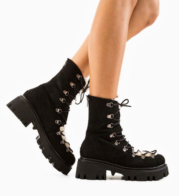 Exist Shoes Боти Bristoty Черни