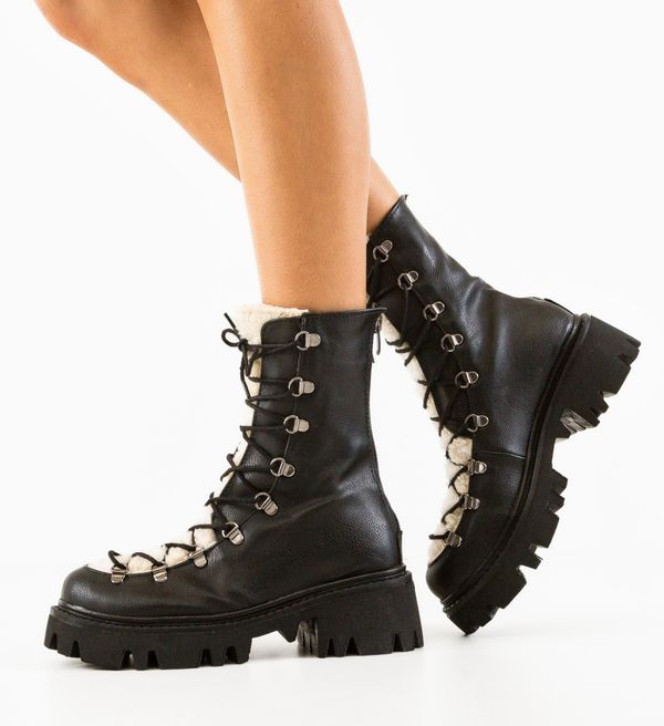 Exist Shoes Боти Bristoty Черни