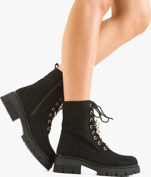 Carolie Боти Bufny Черни