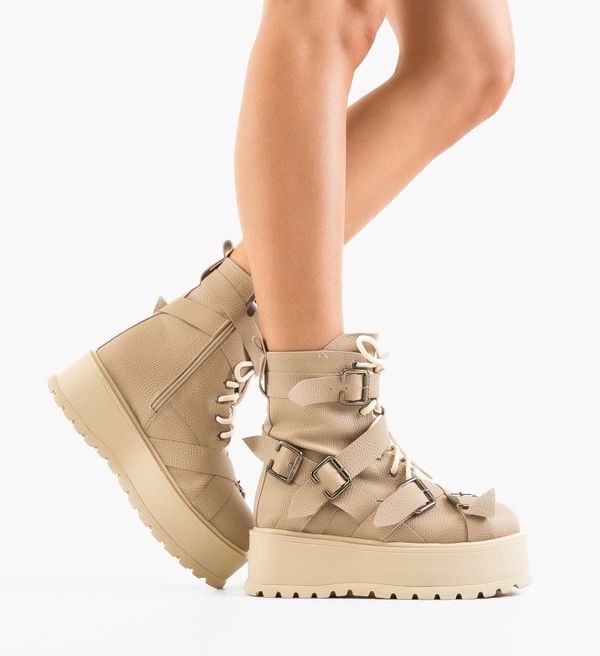 Wow Shoes Боти Calipso Бежов