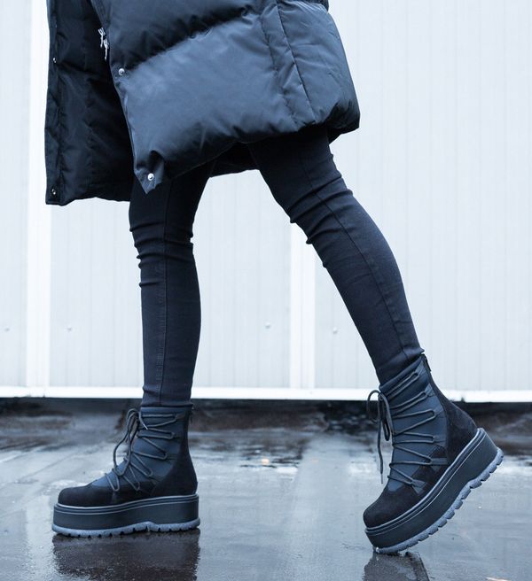 Wow Shoes Боти Canon Черни