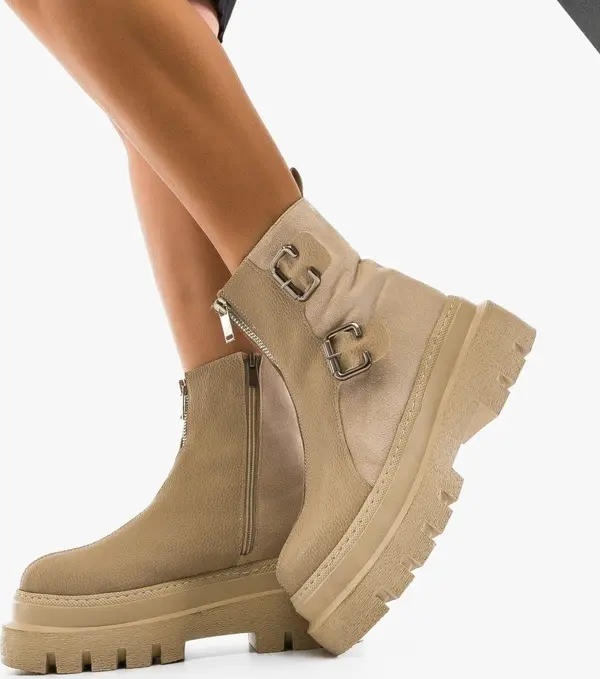 Wow Shoes Боти Cittalta Бежов