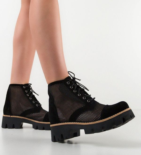 Exist Shoes Боти Dafase 2 Черни