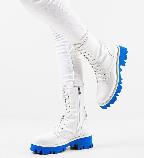 Wow Shoes Боти Darke 3 Бели