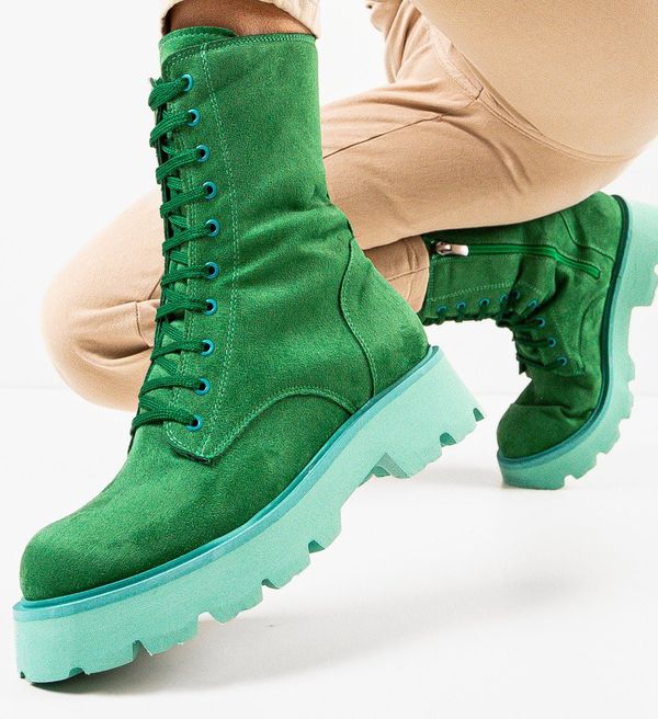 Wow Shoes Боти Darke Зелени