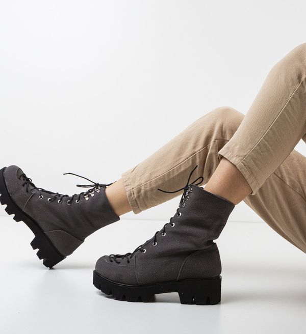 Exist Shoes Боти Diga Сив