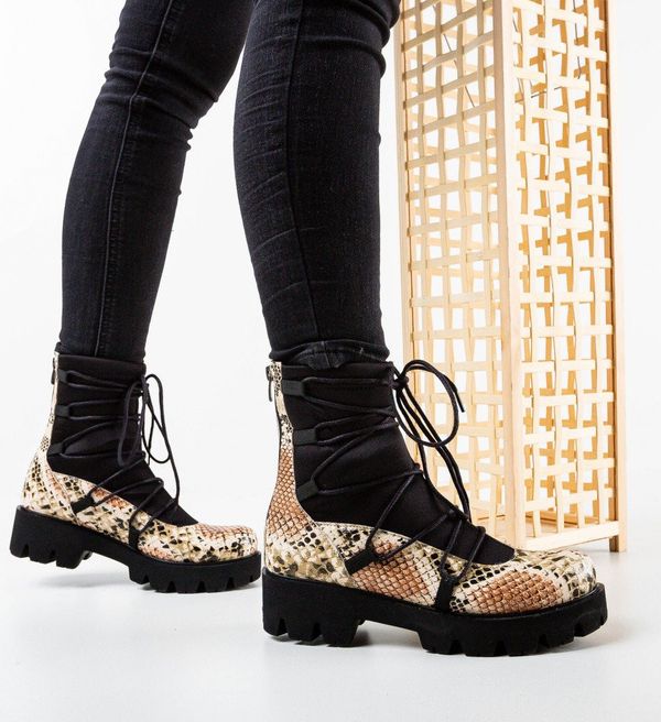 Exist Shoes Боти Donovan Кафяв