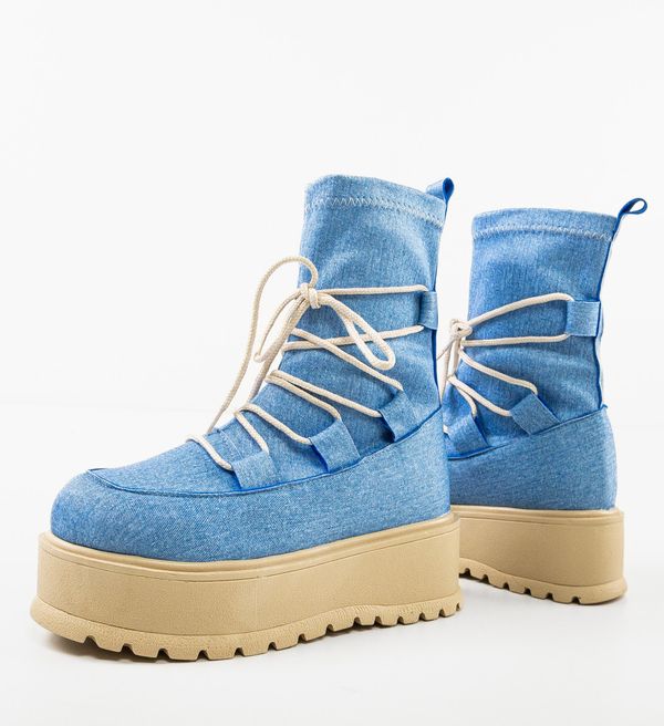 Wow Shoes Боти Doral Сини