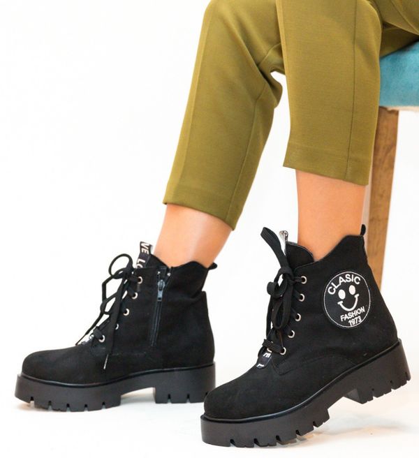 Wow Shoes Боти Dumini Черни