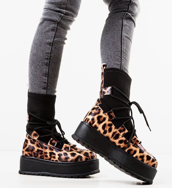 Wow Shoes Боти Ephano Анимал принт