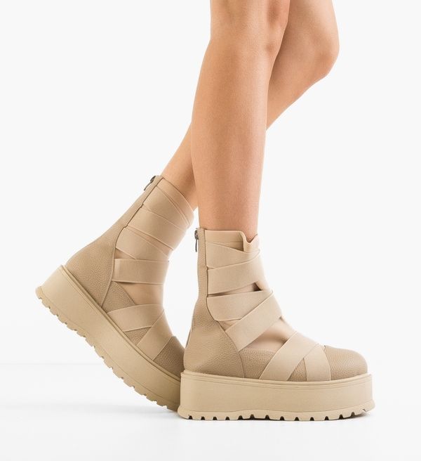 Wow Shoes Боти Eugenio 4 Бежов