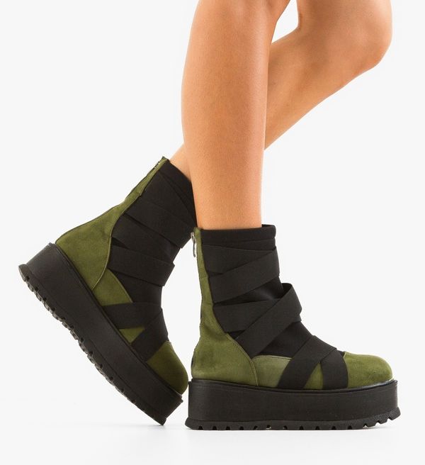 Wow Shoes Боти Eugenio Зелени