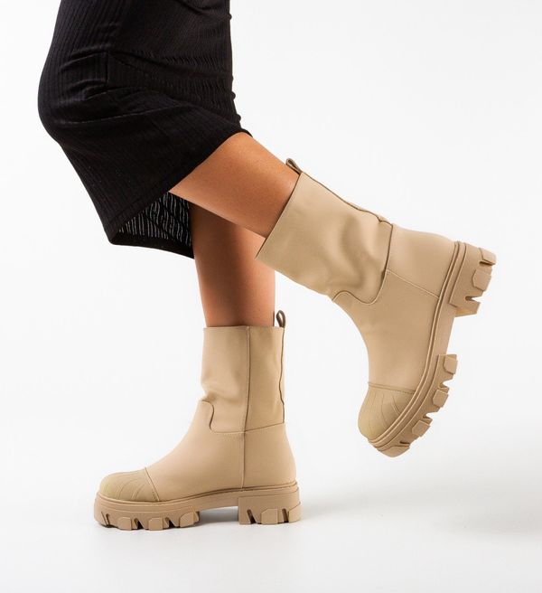 Exist Shoes Боти Genox Бежов