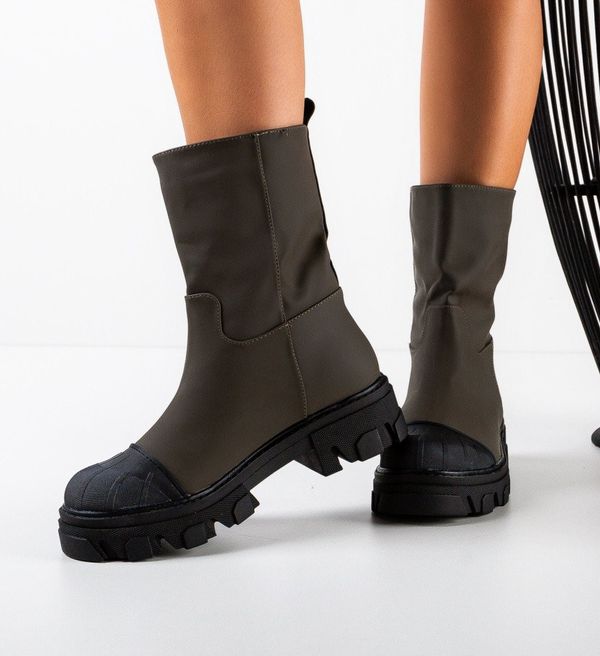 Exist Shoes Боти Genox Каки