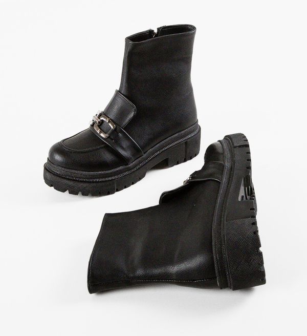 Exist Shoes Боти Graneia Черни