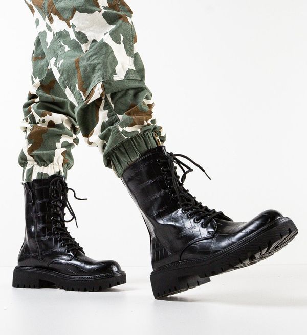 Exist Shoes Боти Hop Черни