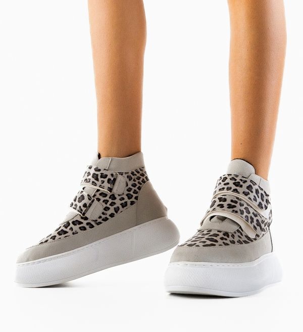 Wow Shoes Боти Hrago 2 Анимал принт