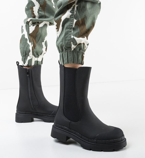 Exist Shoes Боти Kalini Черни