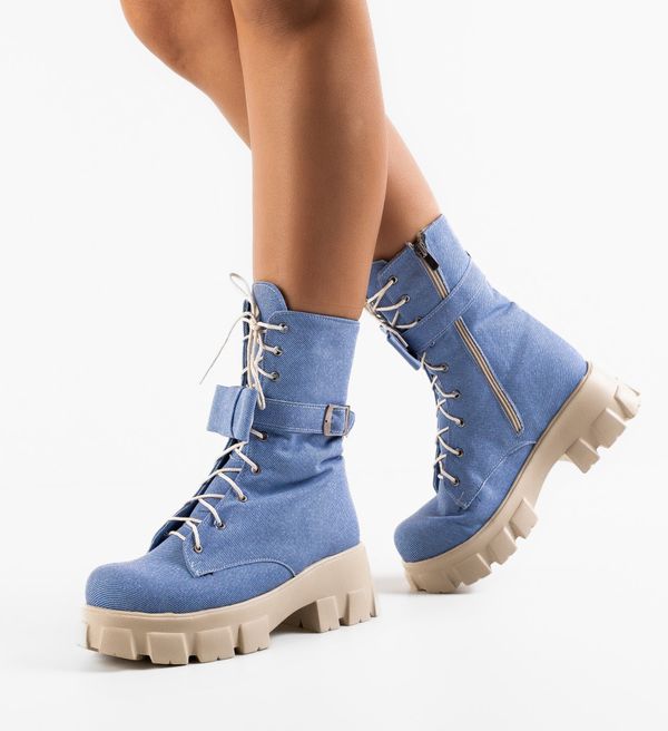 Wow Shoes Боти Kandelya Сини