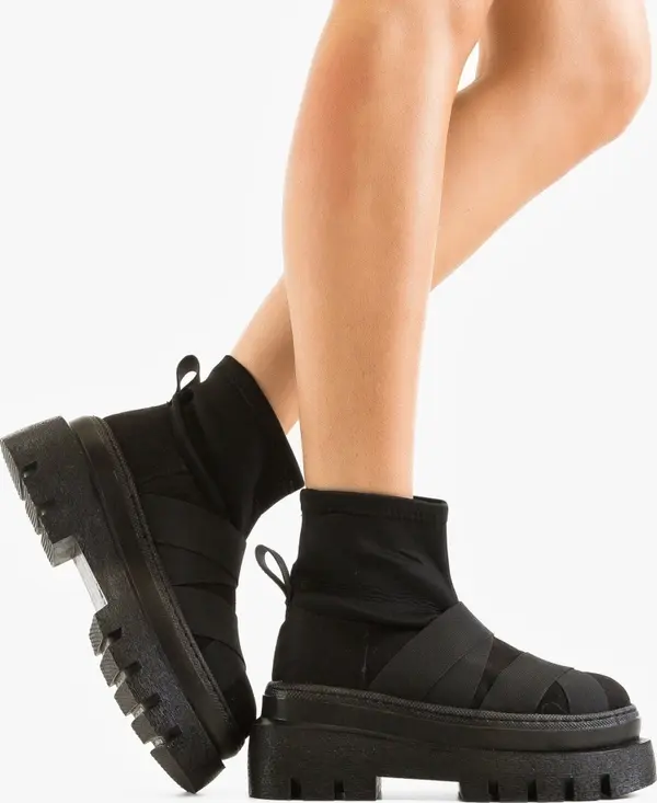 Wow Shoes Боти Karena Черни