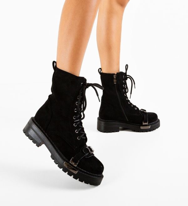 LULU Боти Khine Черни