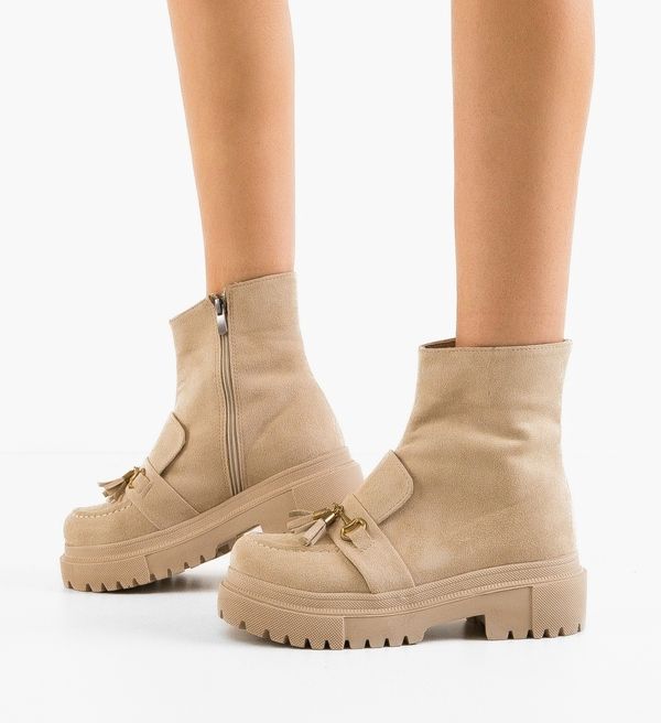 Exist Shoes Боти Kladia 2 Бежов