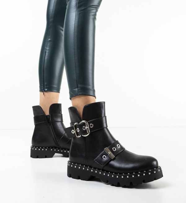 Exist Shoes Боти Kobie Черни