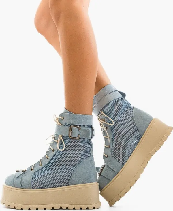 Wow Shoes Боти Koron Сини