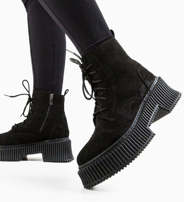 Wow Shoes Боти Lanaz Черни