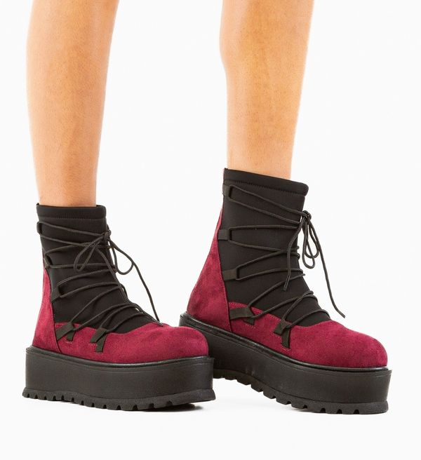 Wow Shoes Боти Ligeia Гранатов