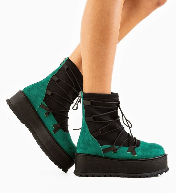 Wow Shoes Боти Ligeia Зелени