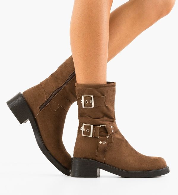 Wow Shoes Боти Maffy Кафяв