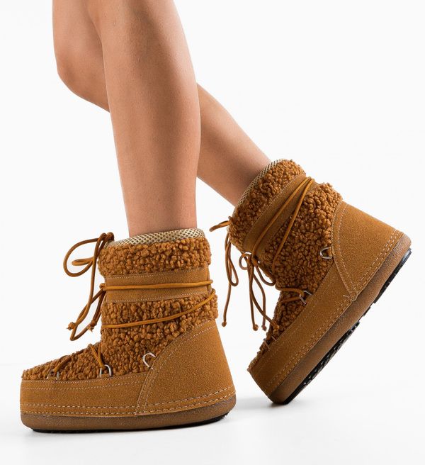 Wow Shoes Боти Mboots Кафяв