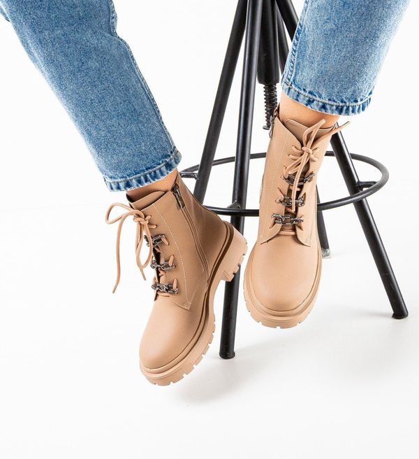 SFINX(LULU) Боти Mira Кафяв