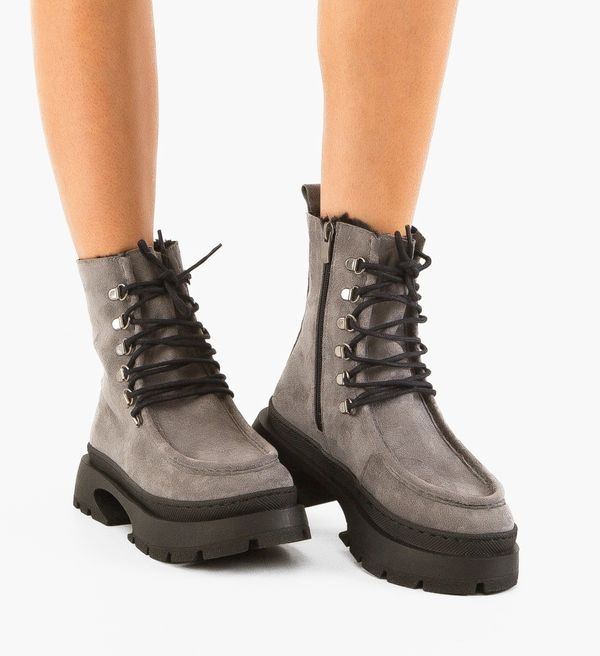 Wow Shoes Боти Mirka Сив