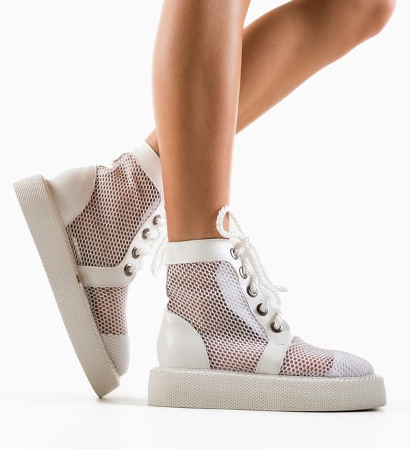 Wow Shoes Боти Mulberry Бели