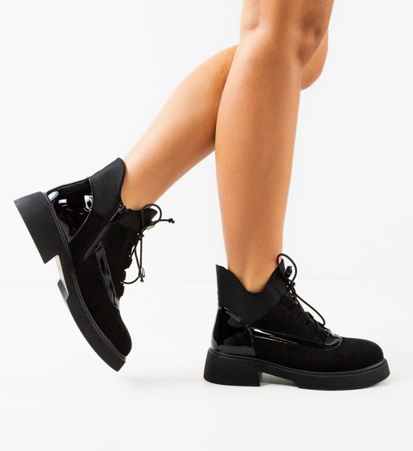 Carolie Боти Myyzina Черни