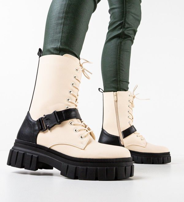 Exist Shoes Боти Orzyn Бежов