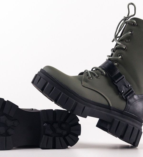 Exist Shoes Боти Orzyn Зелени