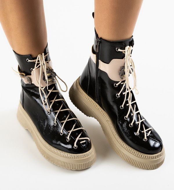 Wow Shoes Боти Oset Черни