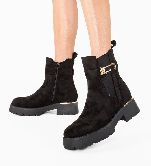 Lulux Боти Owais Черни