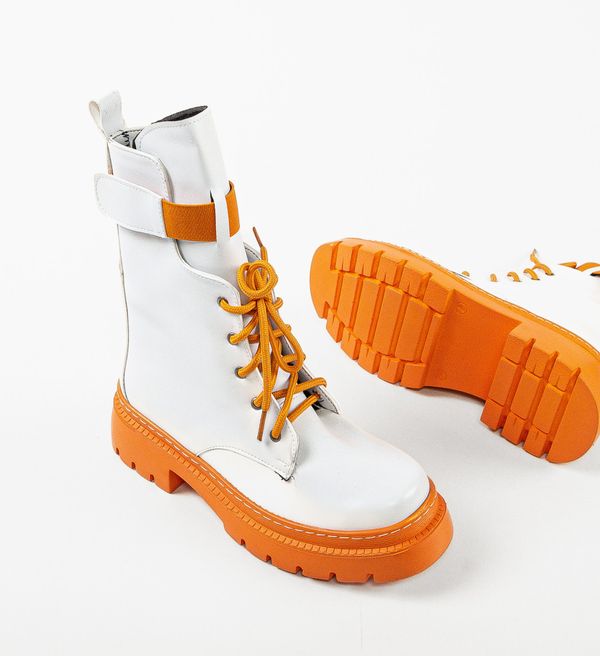 Wow Shoes Боти Paragon Бели