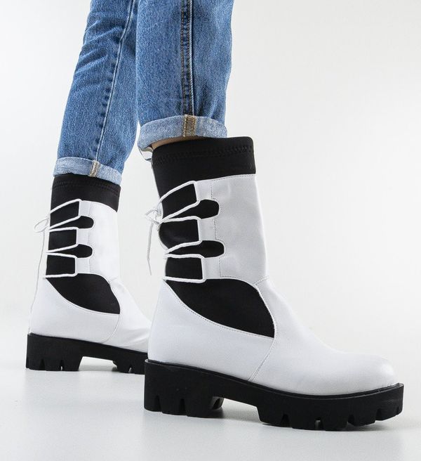 Wow Shoes Боти Pumakhi Бели