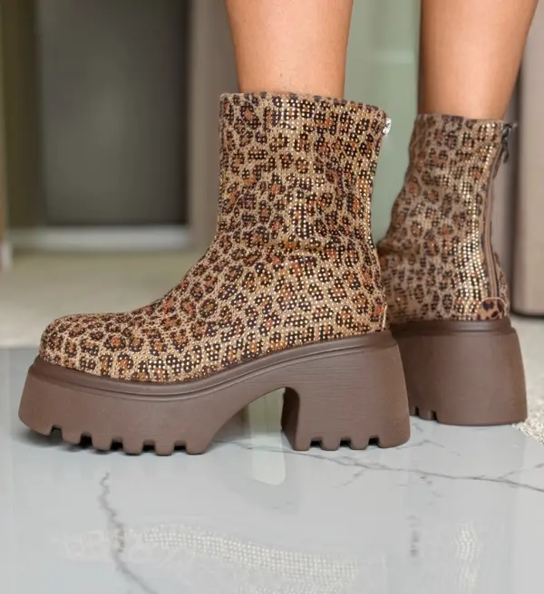 Mei Боти Pyrelle Кафяв