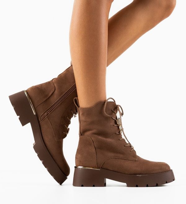 Lulux Боти Quinn Кафяв