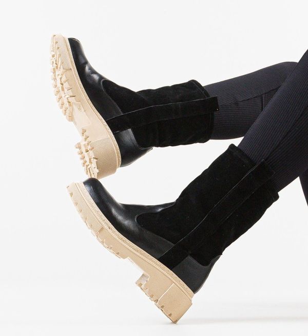 Exist Shoes Боти Reana Черни